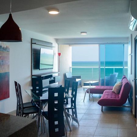 Apartamento Lindo Departamento al pie de playa Edificio TORRE OCEÁNICA Salinas  Exterior foto