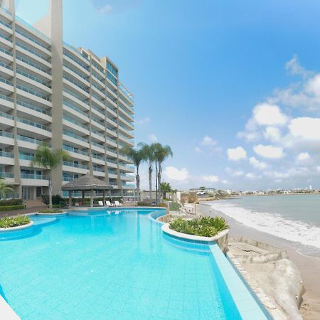 Apartamento Lindo Departamento al pie de playa Edificio TORRE OCEÁNICA Salinas  Exterior foto