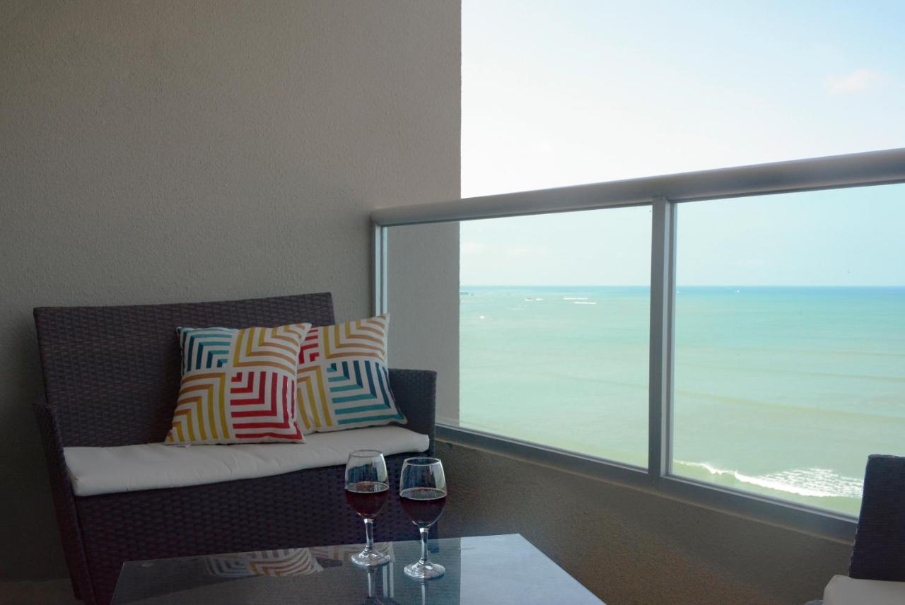 Apartamento Lindo Departamento al pie de playa Edificio TORRE OCEÁNICA Salinas  Exterior foto