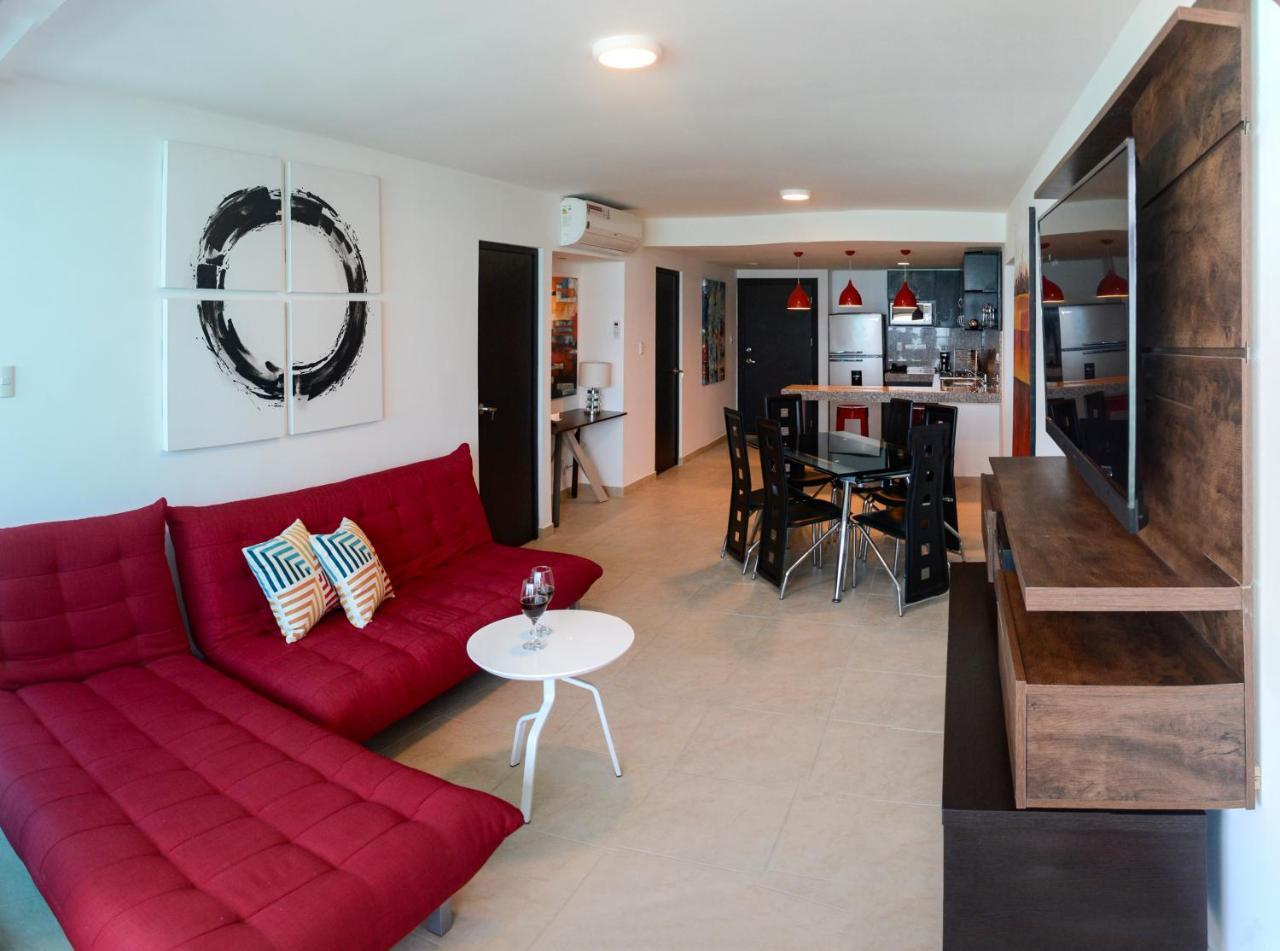 Apartamento Lindo Departamento al pie de playa Edificio TORRE OCEÁNICA Salinas  Exterior foto