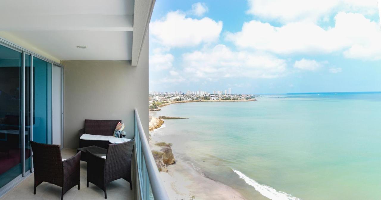 Apartamento Lindo Departamento al pie de playa Edificio TORRE OCEÁNICA Salinas  Exterior foto